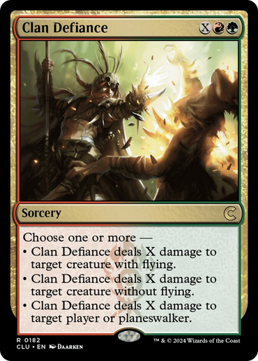 Clan Defiance [Ravnica: Clue Edition] 