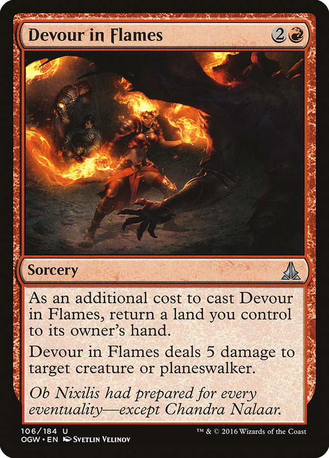 Devour in Flames [Oath of the Gatewatch] 