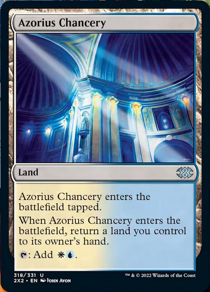 Azorius Chancery [Double Masters 2022] 