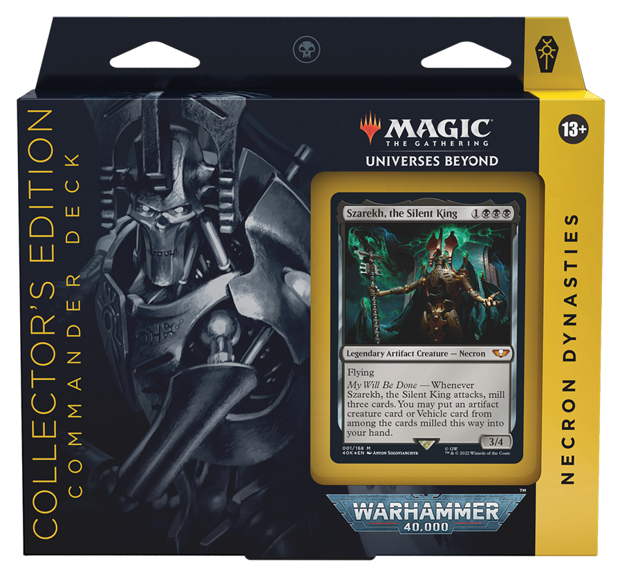 Warhammer 40,000 - Commander Deck (Necron Dynasties - Collector's Edition) 