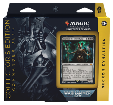 Warhammer 40,000 - Commander Deck (Necron Dynasties - Collector's Edition) 