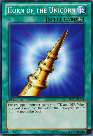 Horn of the Unicorn [BP02-EN134] Common 