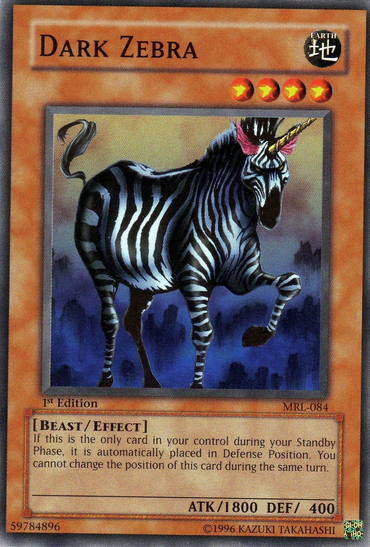 Dark Zebra [MRL-084] Common 
