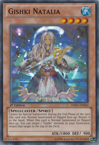 Gishki Natalia [HA07-EN040] Super Rare 