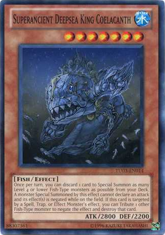 Superancient Deepsea King Coelacanth [TU03-EN014] Common 