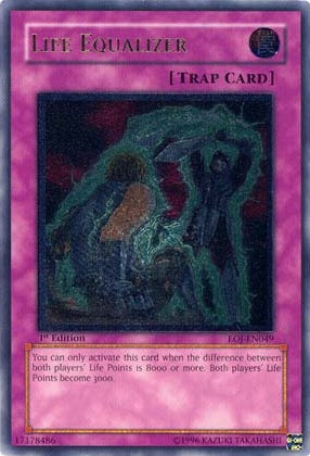 Life Equalizer [EOJ-EN049] Ultimate Rare 
