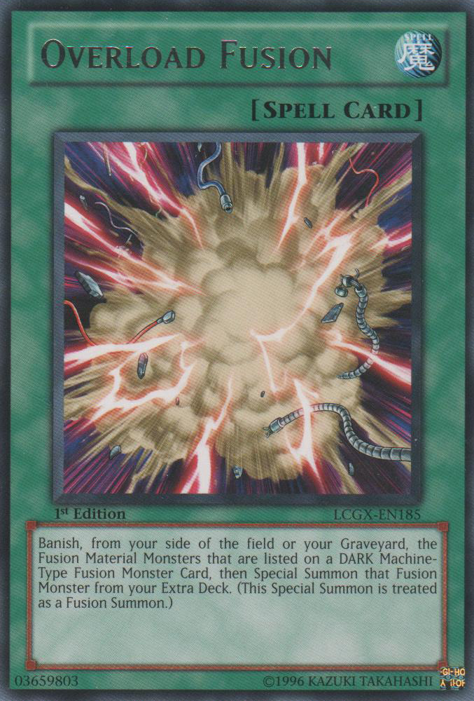 Overload Fusion [LCGX-EN185] Rare 