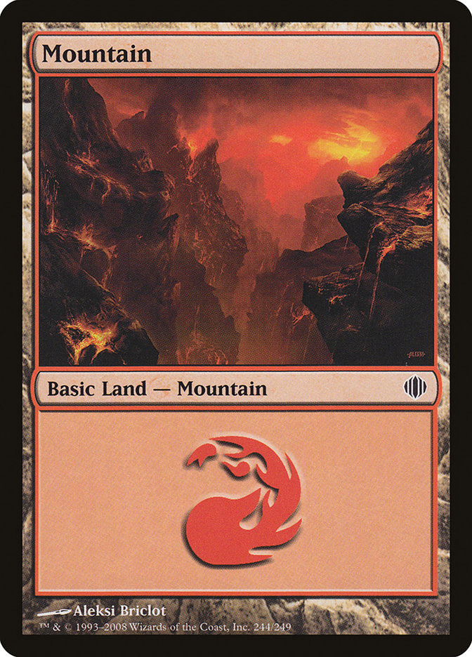 Mountain (244) [Shards of Alara] 