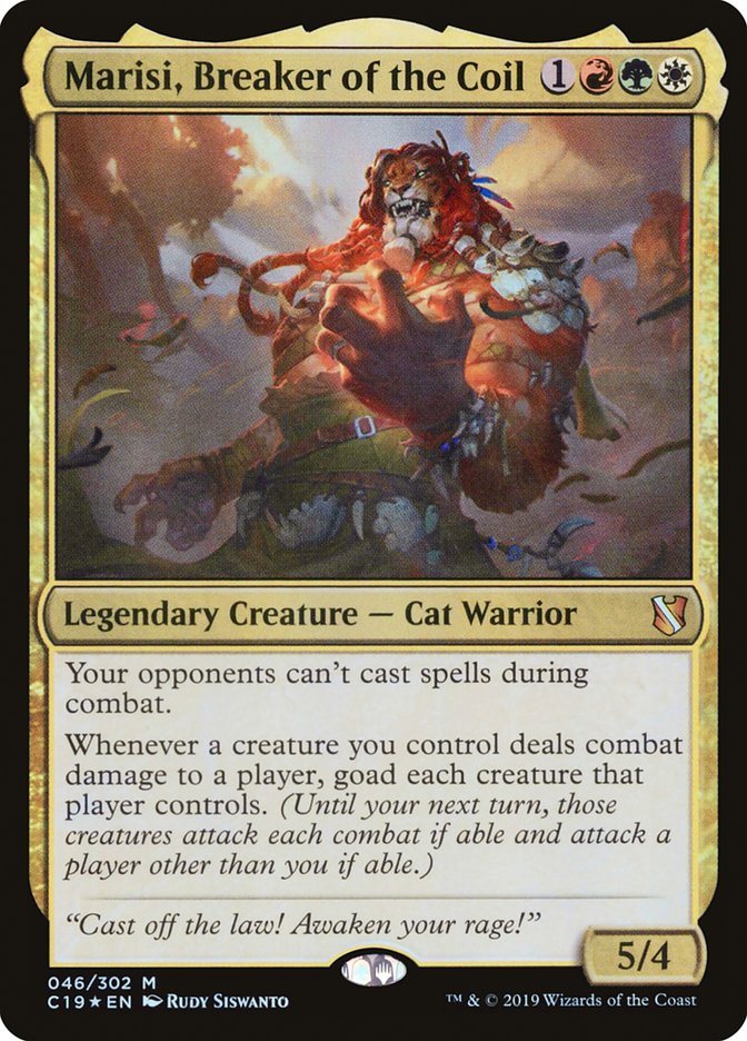 Marisi, Breaker of the Coil [Commander 2019] 