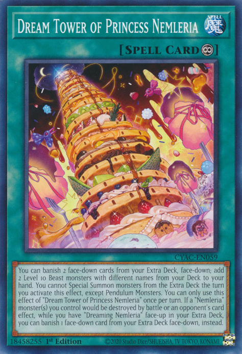 Dream Tower of Princess Nemleria [CYAC-EN059] Common 