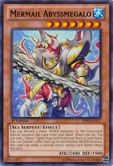 Mermail Abyssmegalo [BP02-EN117] Mosaic Rare 