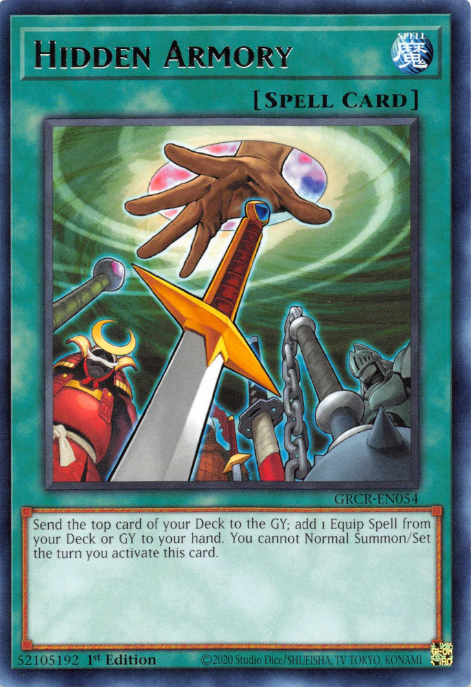 Hidden Armory [GRCR-EN054] Rare 