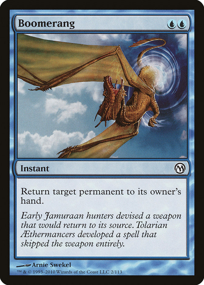 Boomerang [Duels of the Planeswalkers] 