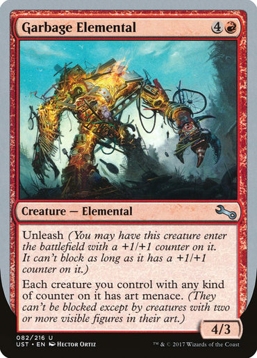 Elemental Garbage (4/3 Creature) [Unstable] 