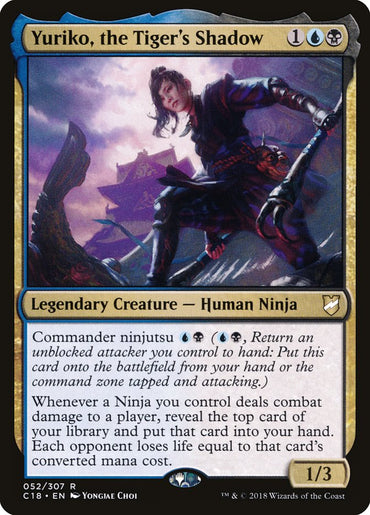 Yuriko, the Tiger's Shadow [Commander 2018] 