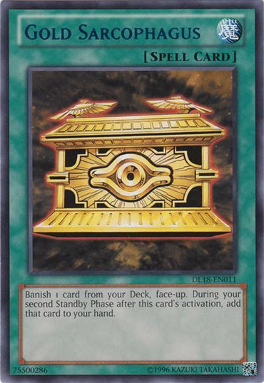 Gold Sarcophagus (Purple) [DL18-EN011] Rare 