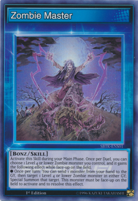 Zombie Master [SBTK-ENS01] Super Rare 