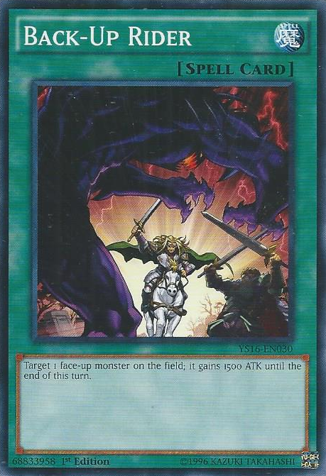 Back-Up Rider [YS16-EN030] Common 