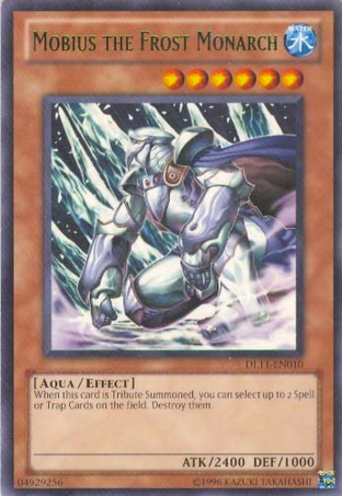 Mobius the Frost Monarch (Green) [DL11-EN010] Rare 