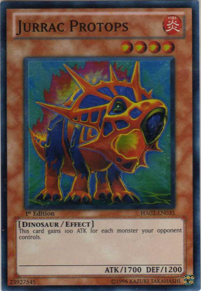 Jurrac Protops [HA02-EN035] Super Rare 