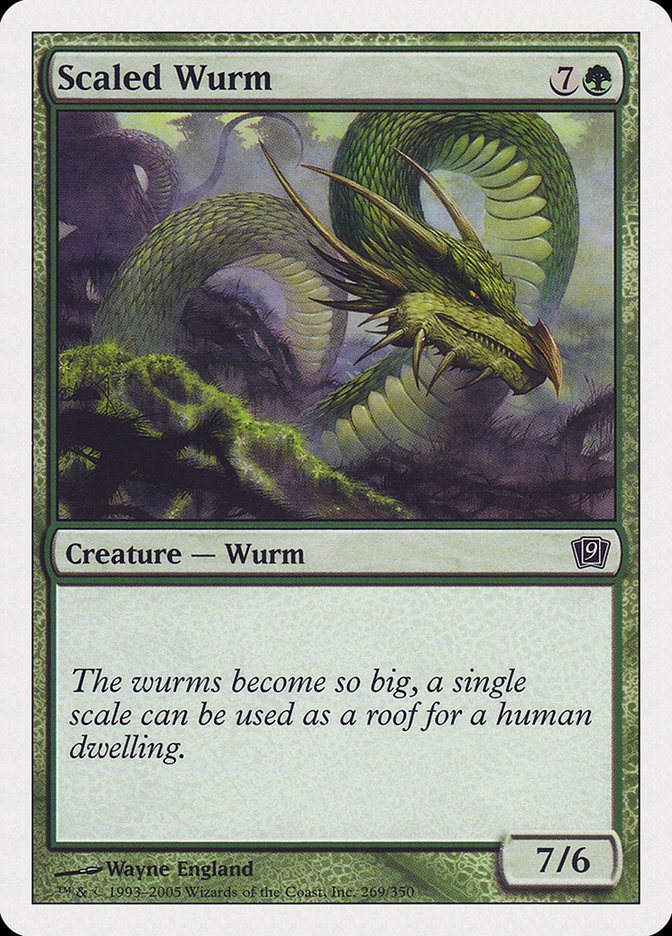 Scaled Wurm [Ninth Edition] 