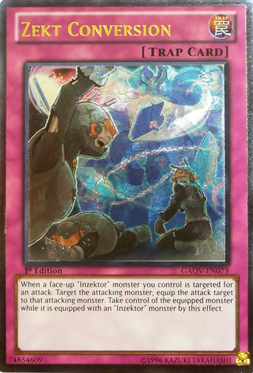 Zekt Conversion [GAOV-EN073] Ultimate Rare 