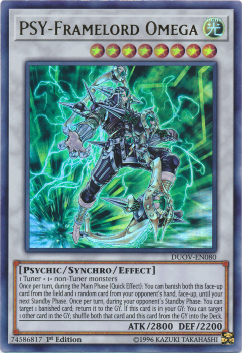PSY-Framelord Omega [DUOV-EN080] Ultra Rare 