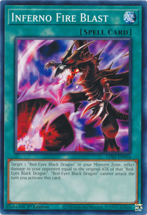 Inferno Fire Blast [LDS1-EN016] Common 