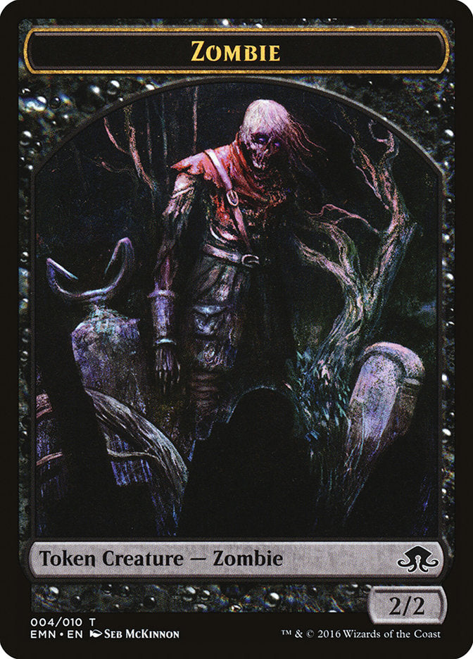 Zombie Token (004/010) [Eldritch Moon Tokens] 