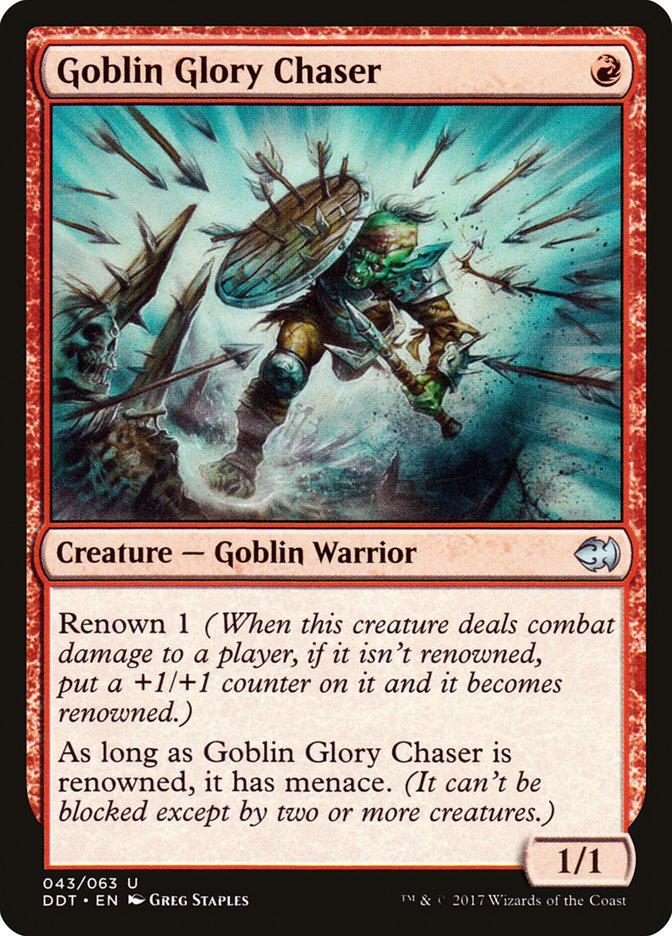 Goblin Glory Chaser [Duel Decks: Merfolk vs. Goblins] 