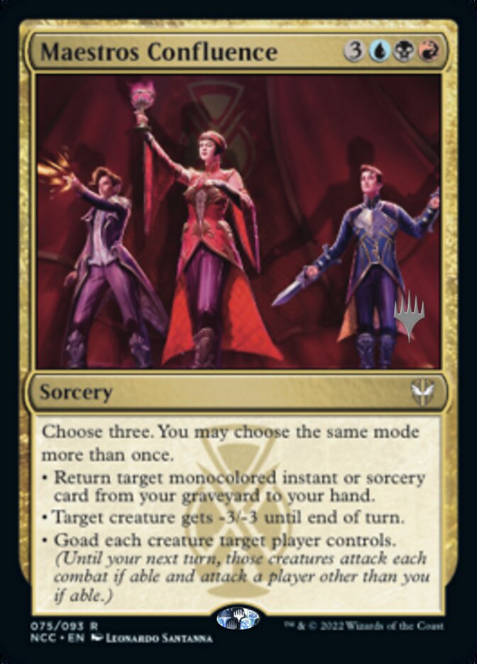 Masters Confluence (Promo Pack) [Streets of New Capenna Commander Promos] 