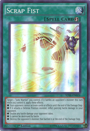 Scrap Fist [SDSE-EN024] Super Rare 