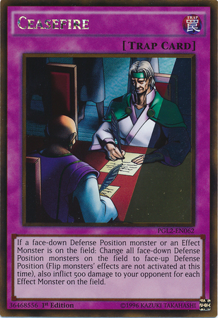 Ceasefire [PGL2-EN062] Gold Rare 