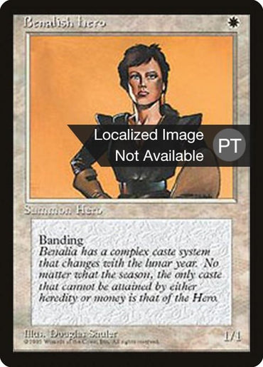 Benalish Hero [Fourth Edition (Foreign Black Border)] 