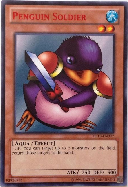 Penguin Soldier (Red - DL18) [DL18-EN002] Rare 