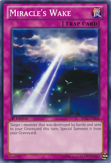 Miracle's Wake [BP02-EN206] Mosaic Rare 