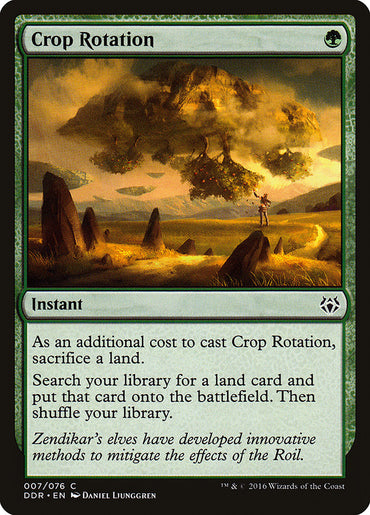 Crop Rotation [Duel Decks: Nissa vs. Ob Nixilis] 