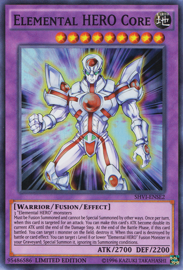 Elemental Hero Core [SHVI-ENSE2] Super Rare 