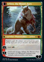 Arlinn, the Pack's Hope // Arlinn, the Moon's Fury [Innistrad: Midnight Hunt] 