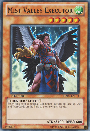 Mist Valley Executor [HA02-EN014] Super Rare 