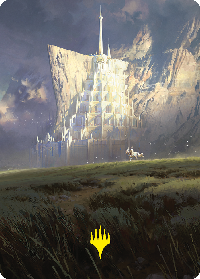 Minas Tirith Art Card (Gold-Stamped Signature) [The Lord of the Rings: Tales of Middle-earth Art Series] 