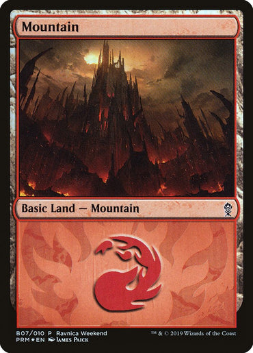 Mountain (B07) [Ravnica Allegiance Guild Kit] 