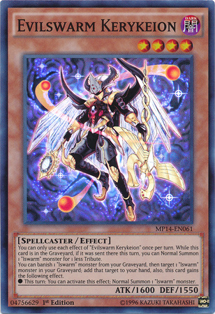 Evilswarm Kerykeion [MP14-EN061] Super Rare 