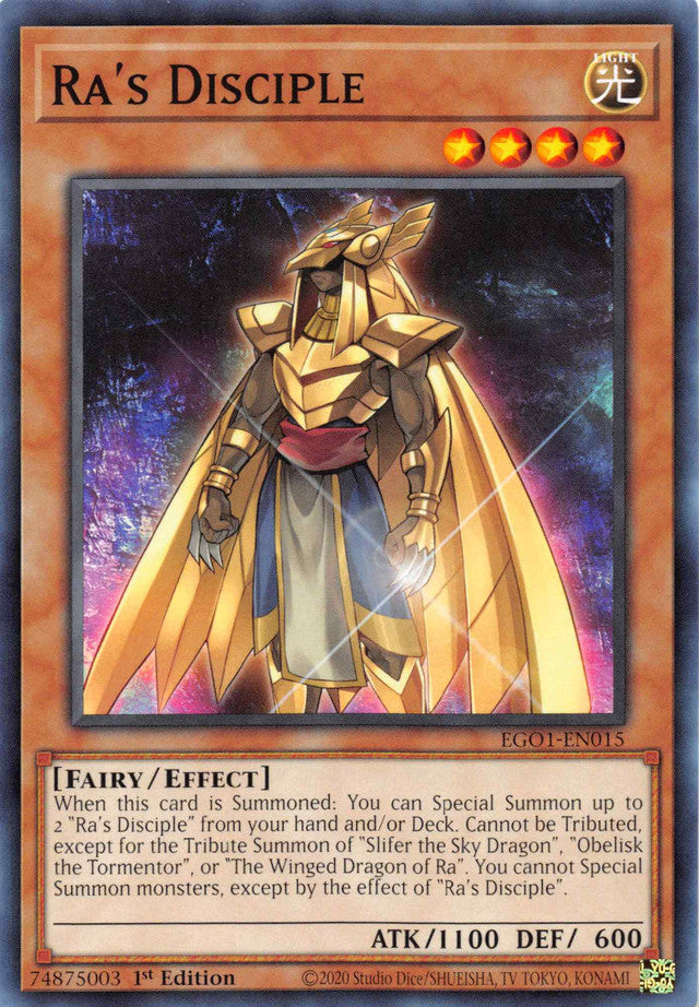 Ra's Disciple [EGO1-EN015] Common 