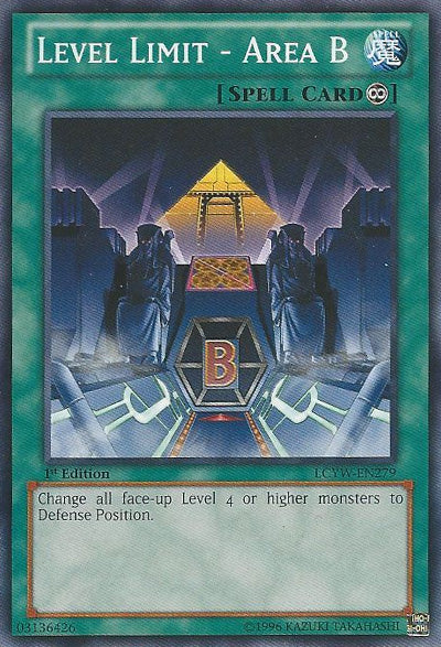 Level Limit - Area B [LCYW-EN279] Common 