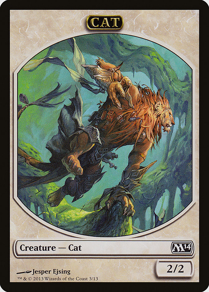 Cat Token [Magic 2014 Tokens] 