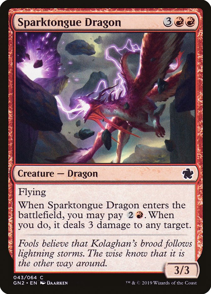 Sparktongue Dragon [Game Night 2019] 