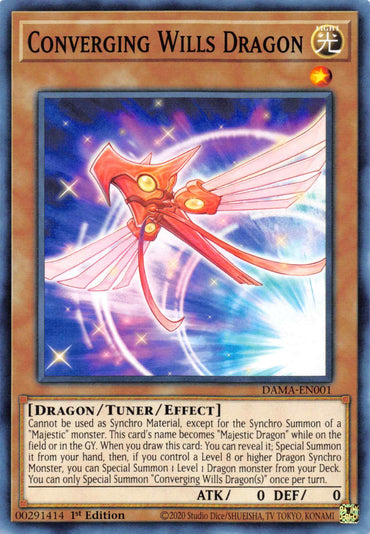 Converging Wills Dragon [DAMA-EN001] Common 
