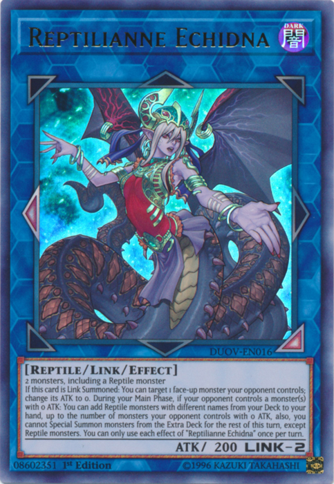 Reptilianne Echidna [DUOV-EN016] Ultra Rare 