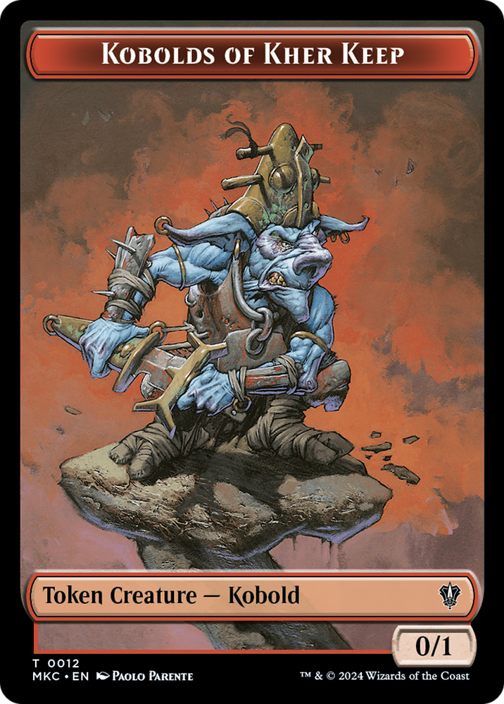 Soldier // Kobolds of Kher Keep Double-Sided Token [Murders at Karlov Manor Commander Tokens] 